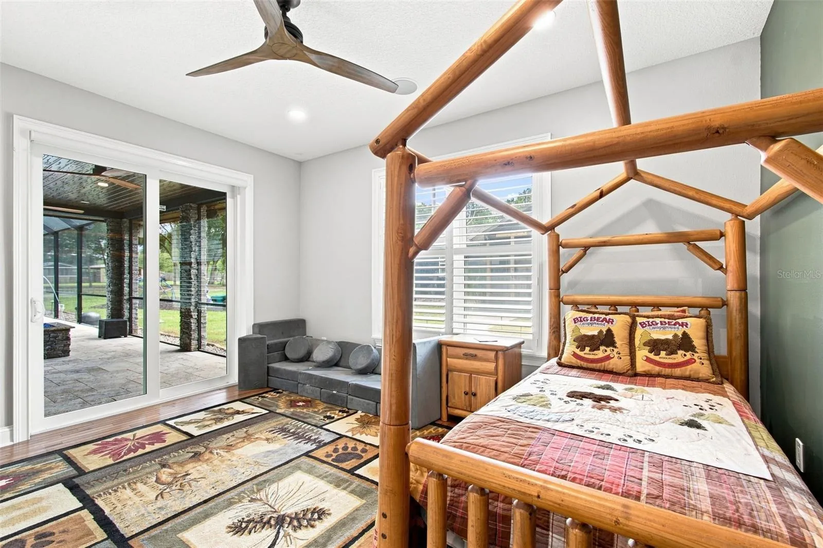 BACK BEDROOM WITH LANAI ACCESS