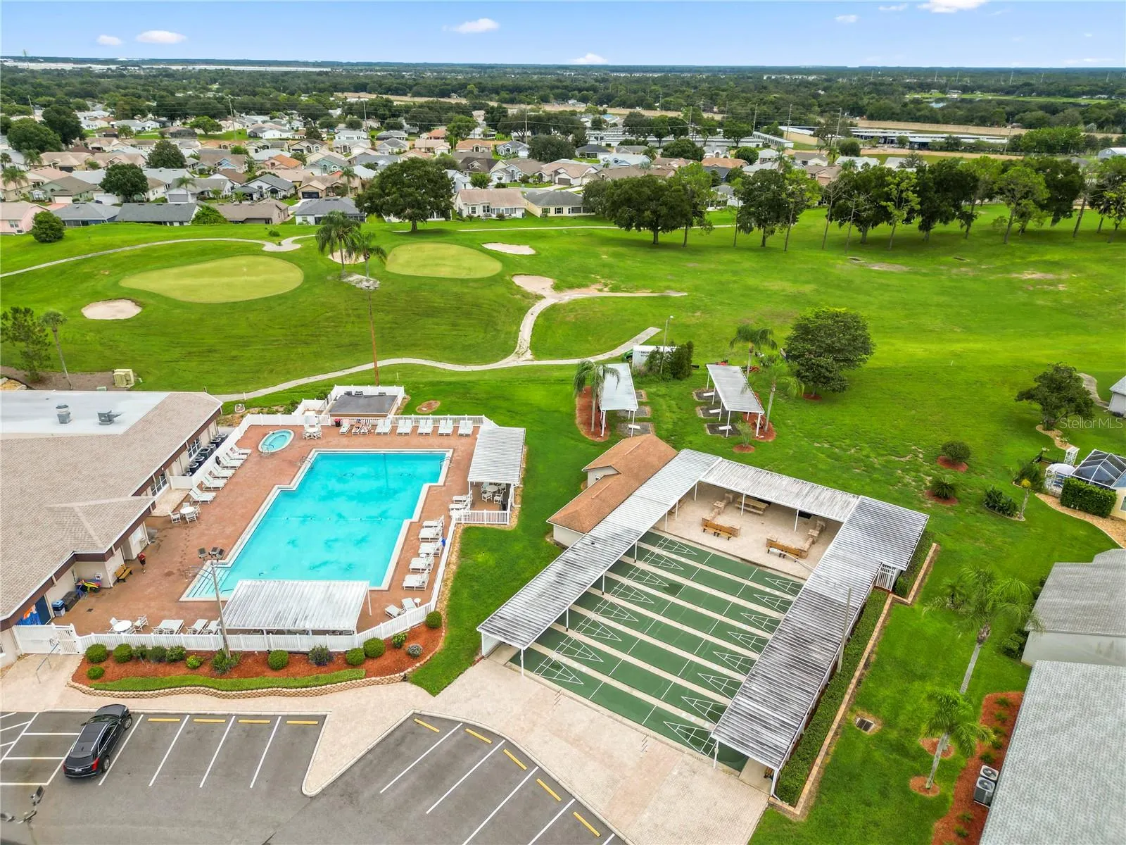 Main CH Pool &amp; Shuffle board courts
