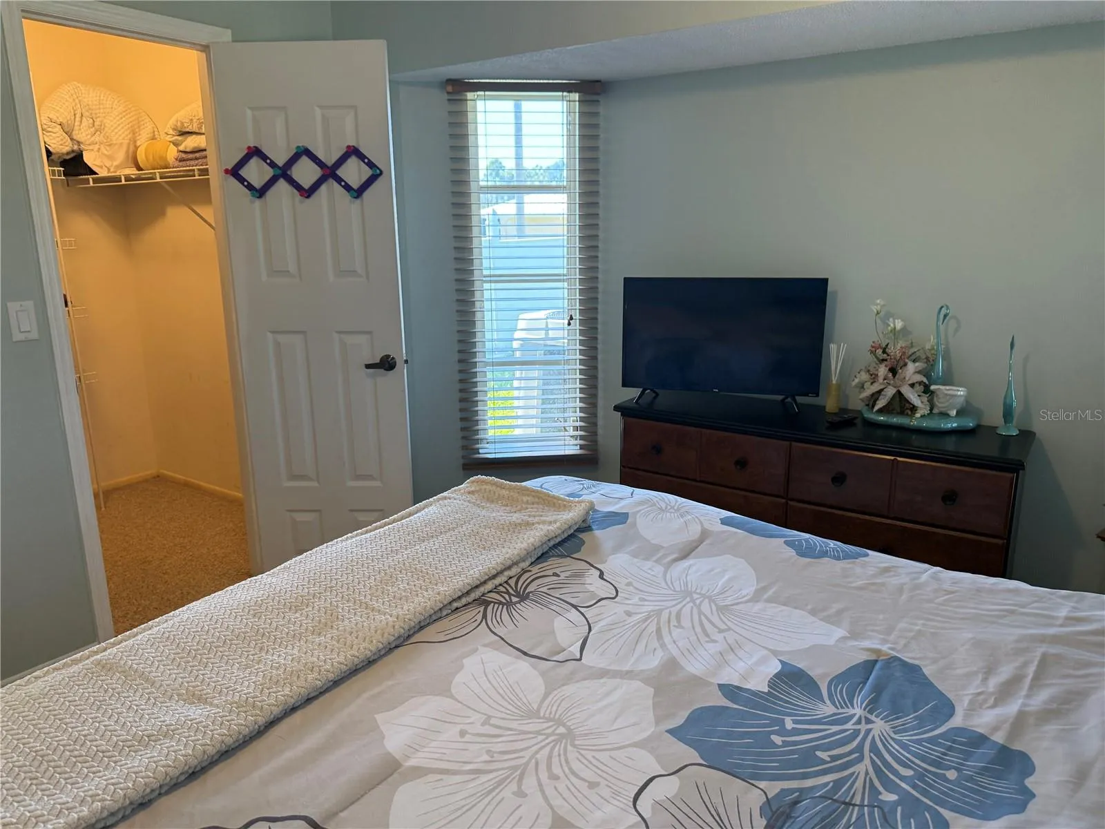 Bedroom 2 TV and Closet