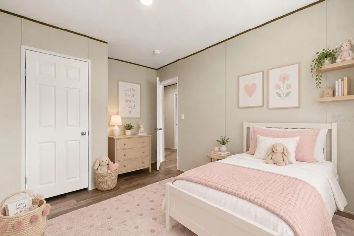 Virtually Staged Bedroom 4