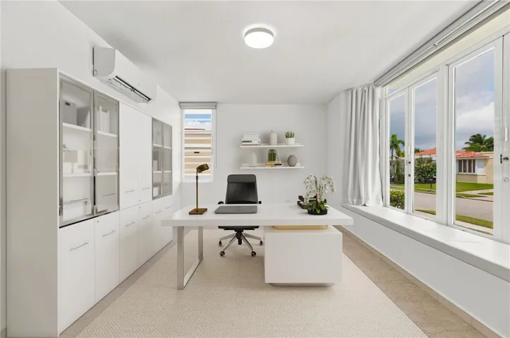 Office - This image has been virtually staged and does not reflect the current state of the property.