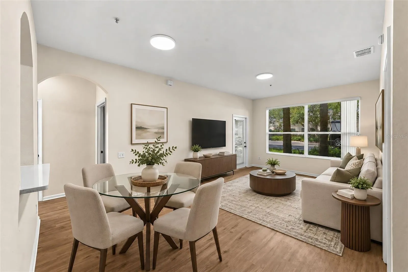 Living Room - Staged photo