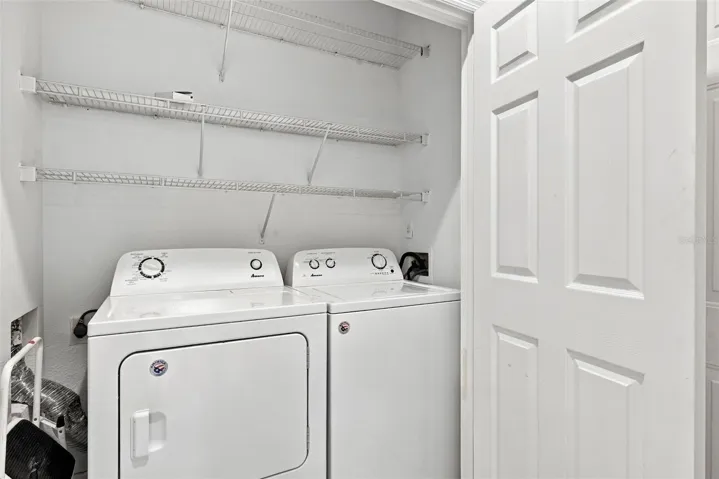Laundry closet
