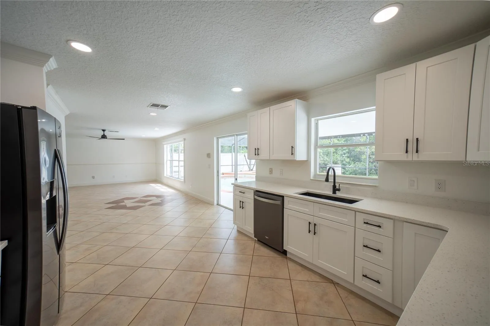 Kitchen to Family Room