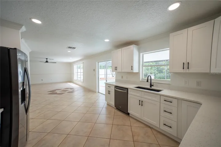 Kitchen to Family Room