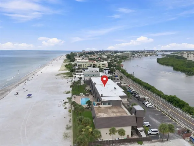 Right on the beach!