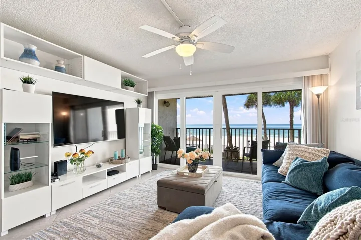Living room with view