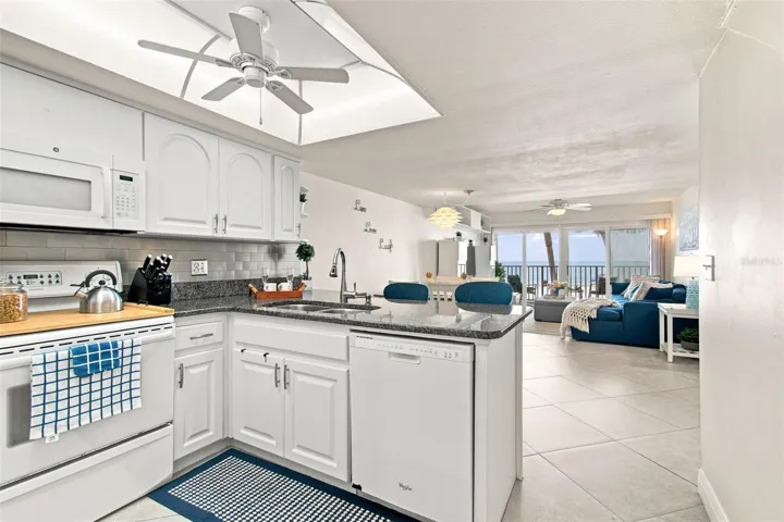 Kitchen and Open floor plan