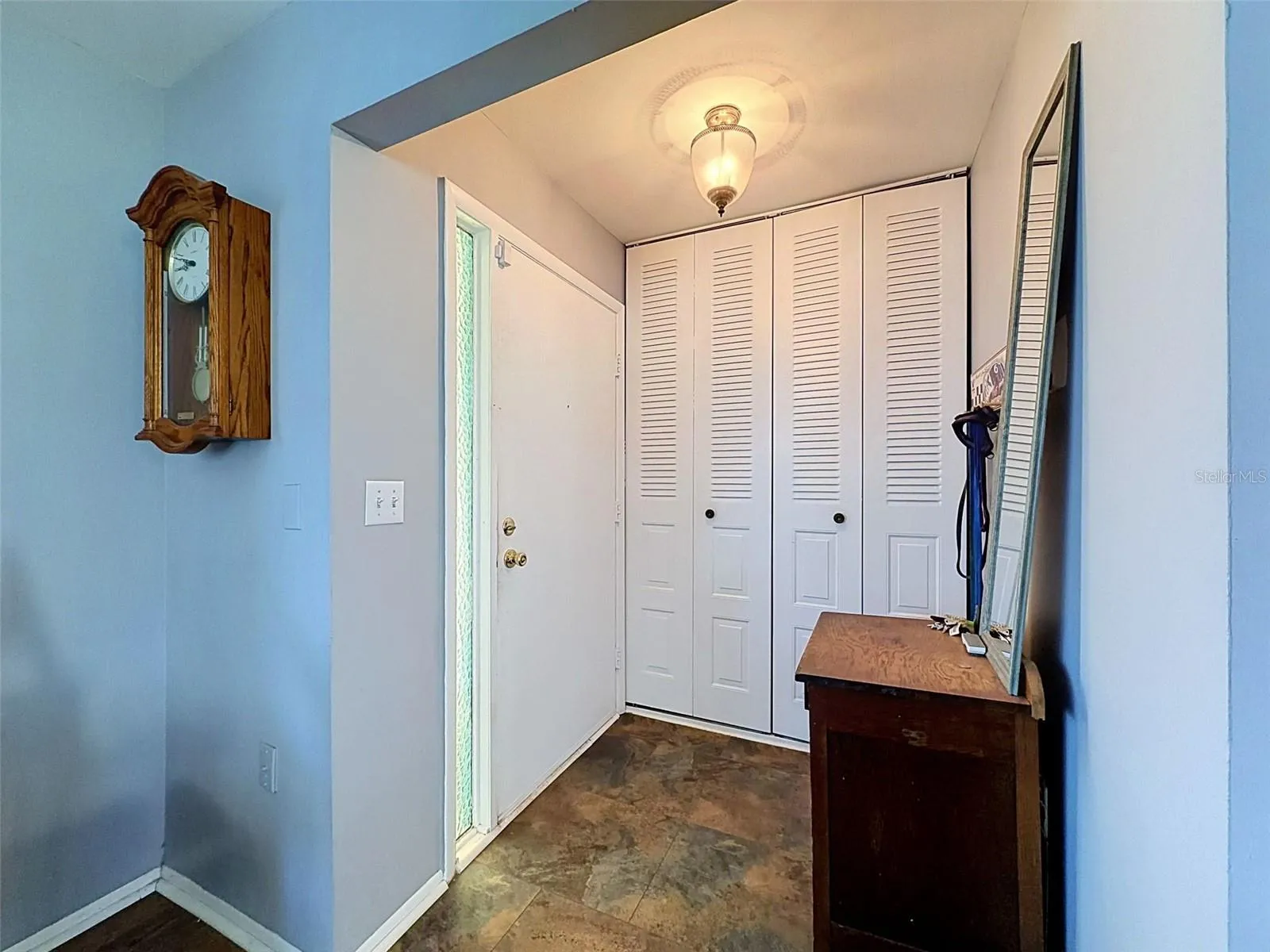 Entry Hall with convenient coat closet