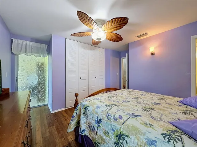 Primary Bedroom opens to the Sun Room