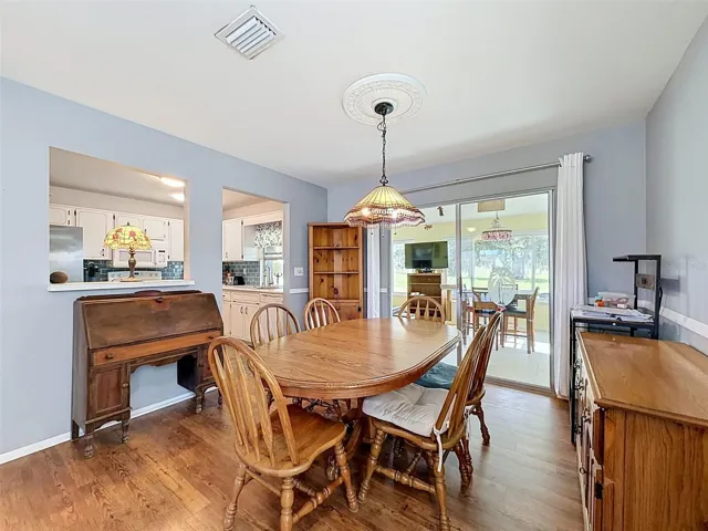 Dining Area adjacent to the Kitchen
