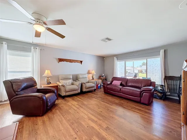 Living Area w/easy care flooring