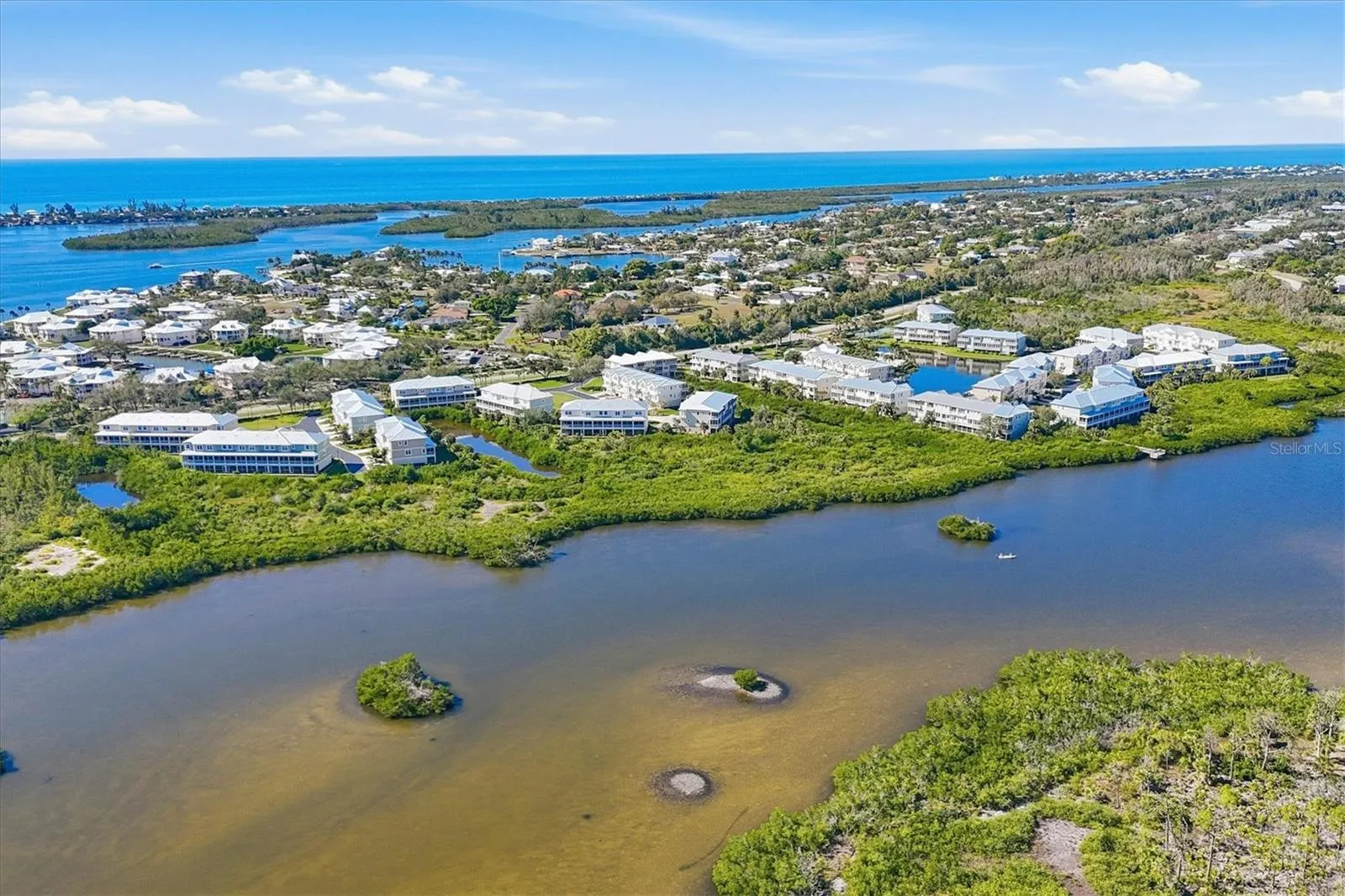 Water abounds everywhere with Coral Creek to the East and the Intracoastal &amp; Gulf to the West