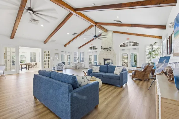 Gathering area in Clubhouse