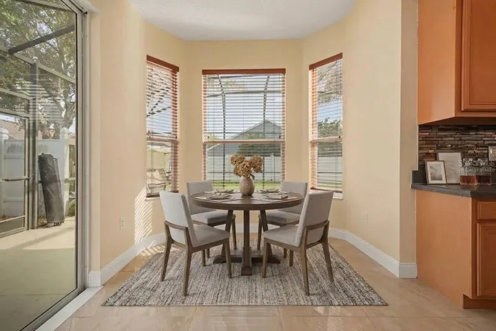 Virtually staged