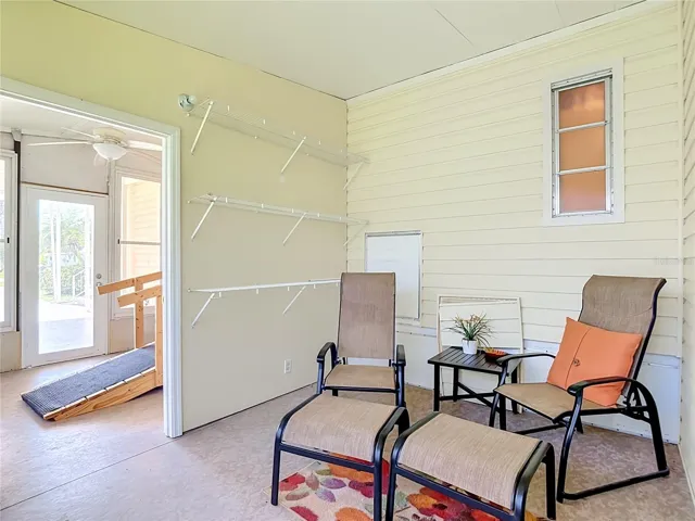 Bonus side lanai to enjoy Florida evenings in the Winter.