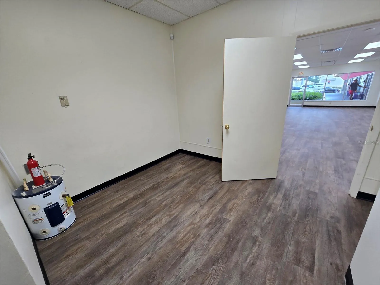 Back office area