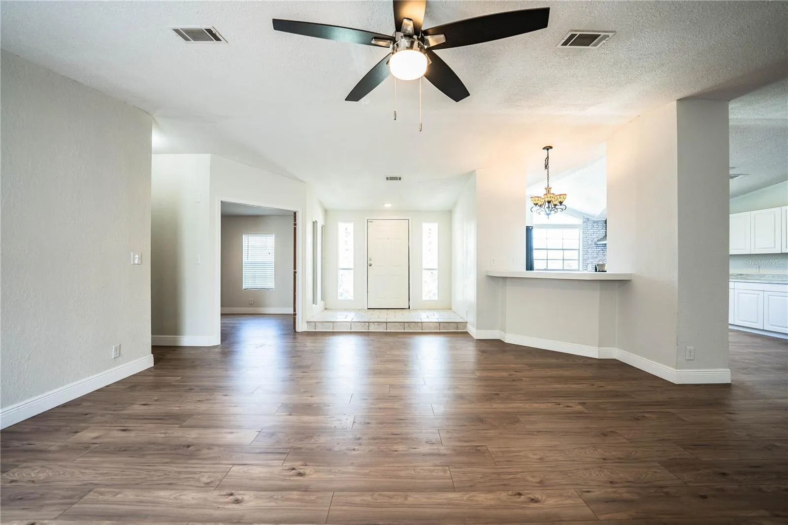 Living Room looking at entrance