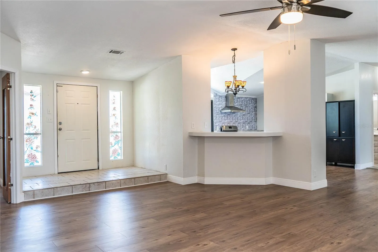 Living Room looking at entrance