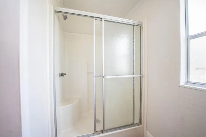 Primary bathroom shower
