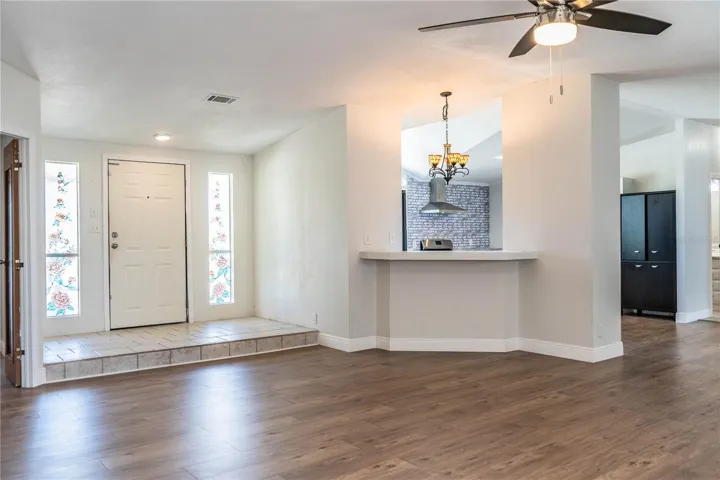 Living Room looking at entrance