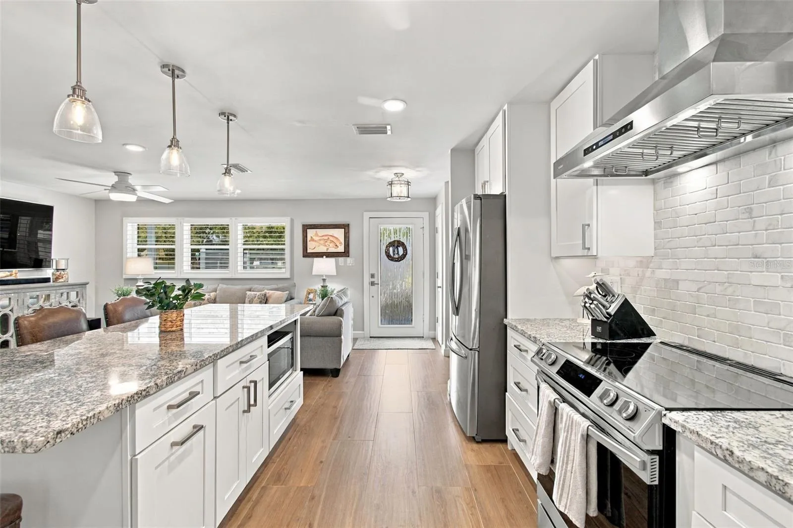 Outstanding kitchen with open concept living!