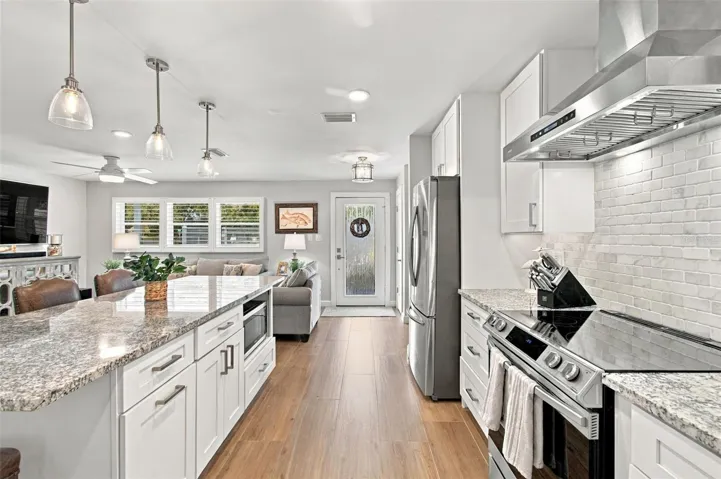 Outstanding kitchen with open concept living!