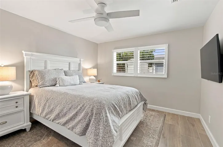 Spacious 2nd bedroom with walk-in closet