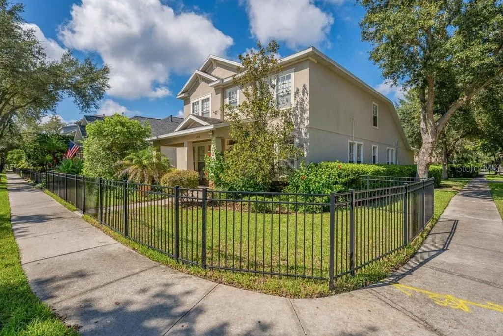 FENCED CORNER LOT!