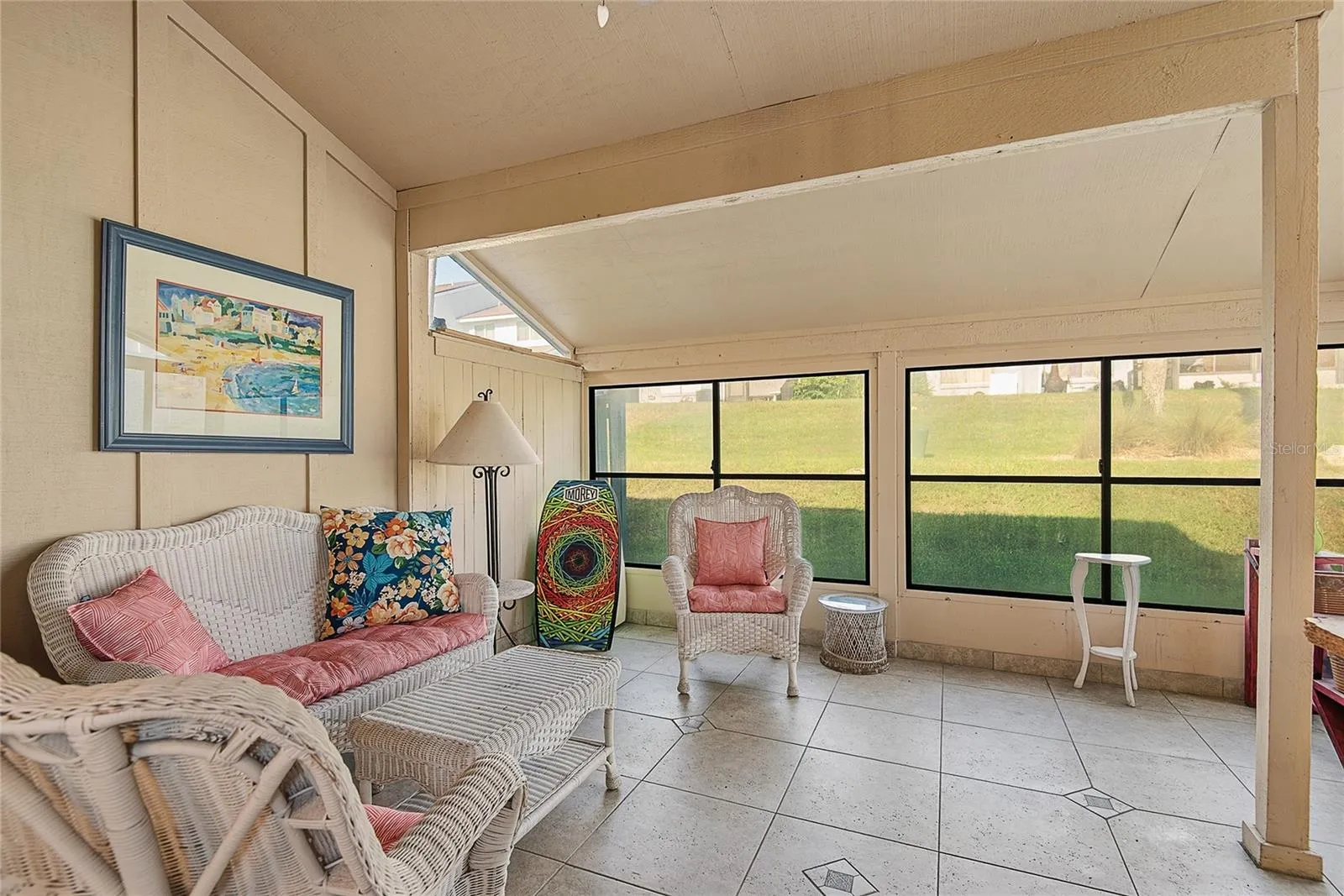 Enclosed porch