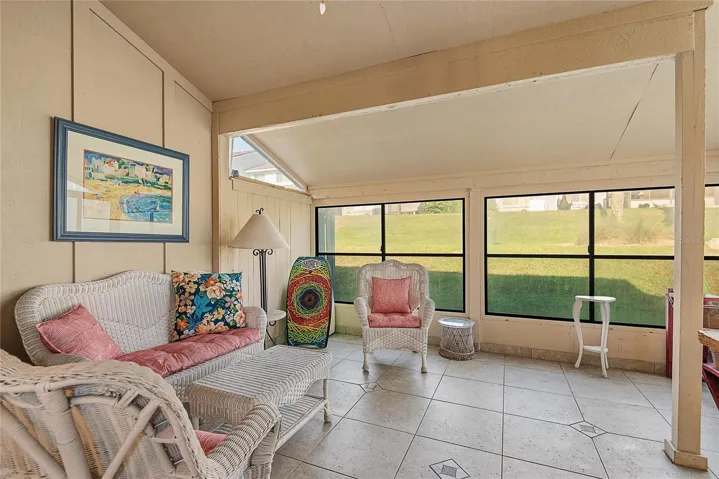 Enclosed porch