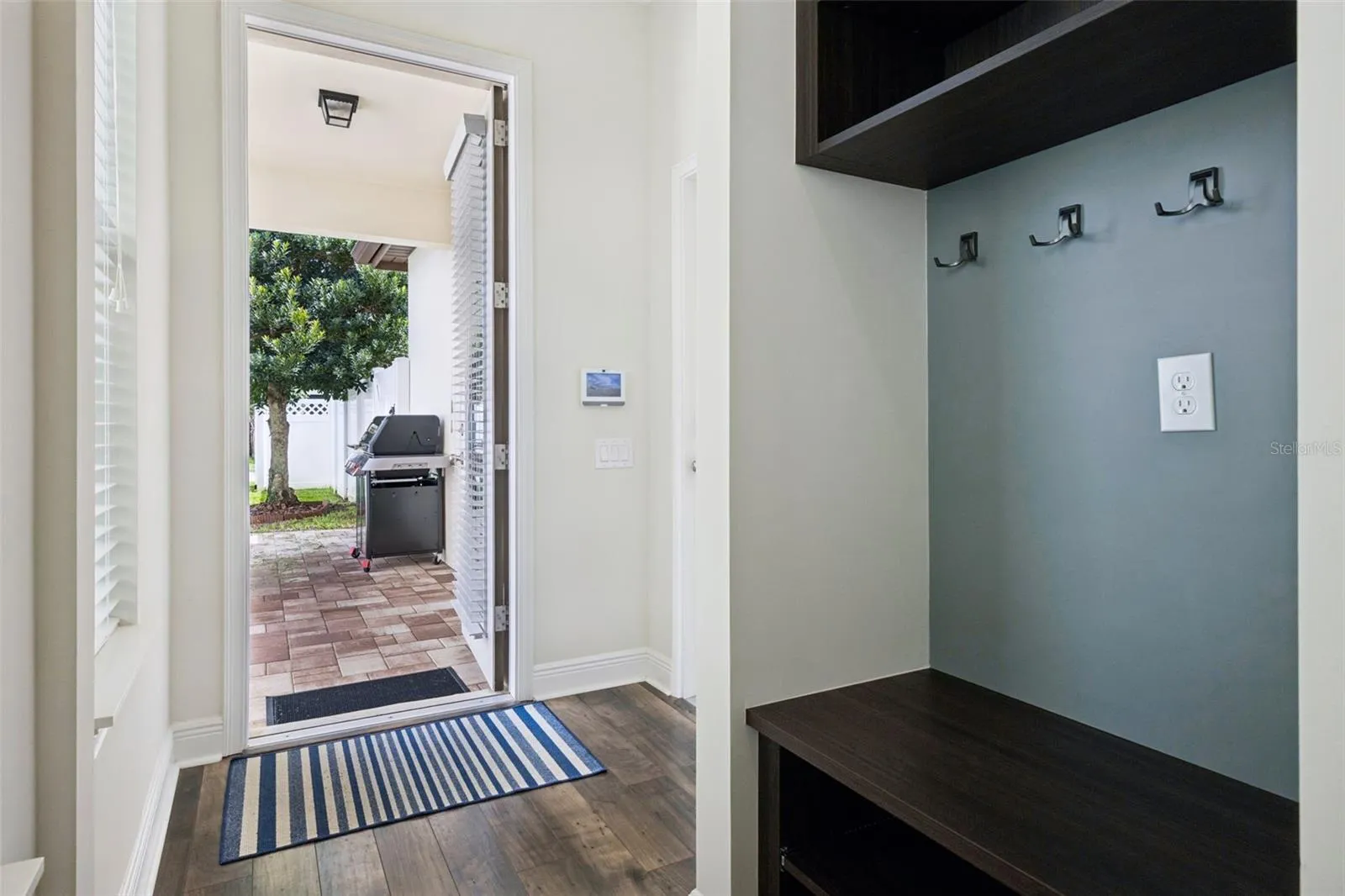 Downstairs Custom Mudroom