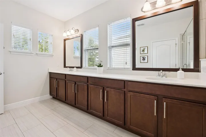 Master Bathroom, with private water room, and linen closet