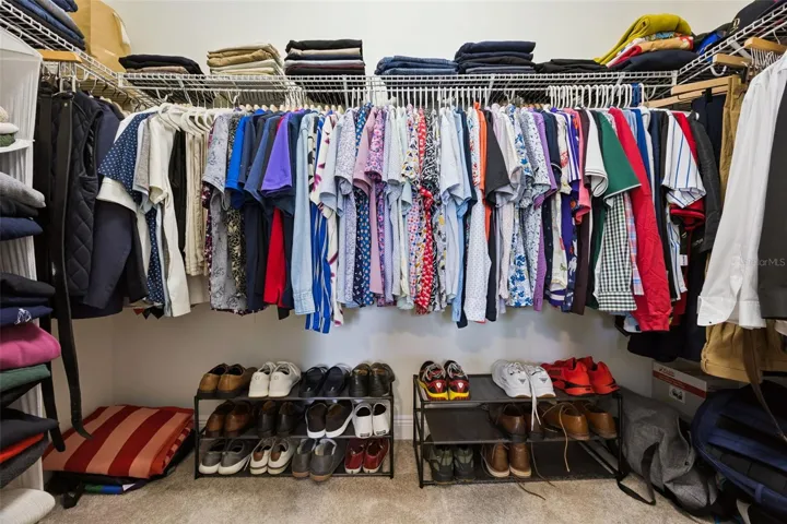 Master Suite walk-in Closet