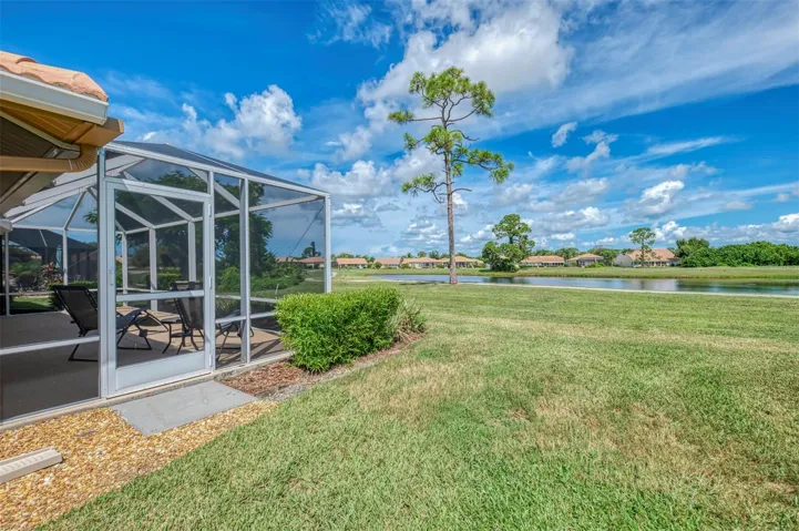 Outdoor lanai entrance