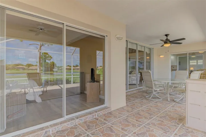 Access to the home from multiple sliders