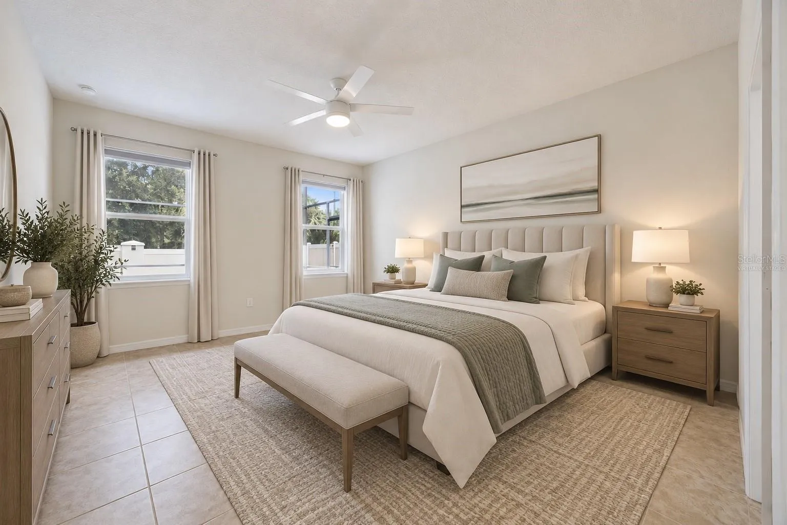 Primary Bedroom- Virtually Staged