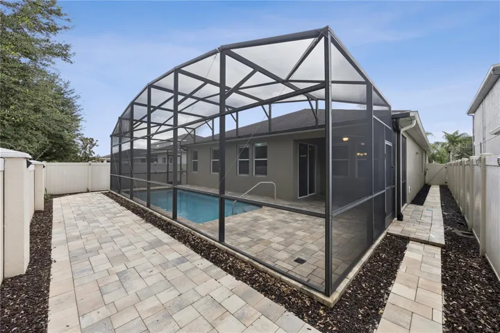 Rear Yard/pool