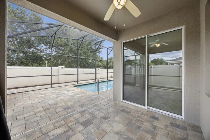 Rear Porch/Pool