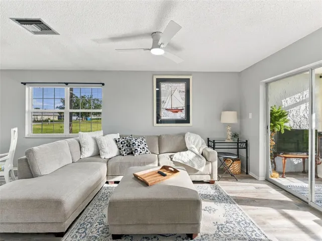 Living Room and Sliding Glass Door to Lanai