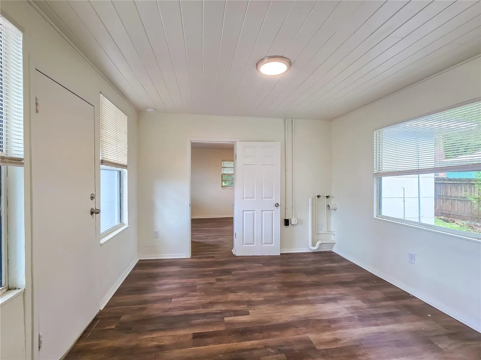 Laundry and mud room
