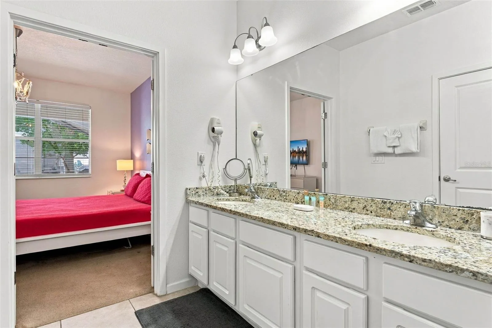 Primary bathroom #1vanity.