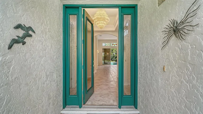 Covered entrance