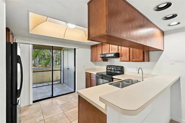 Kitchen with Seating for Stools