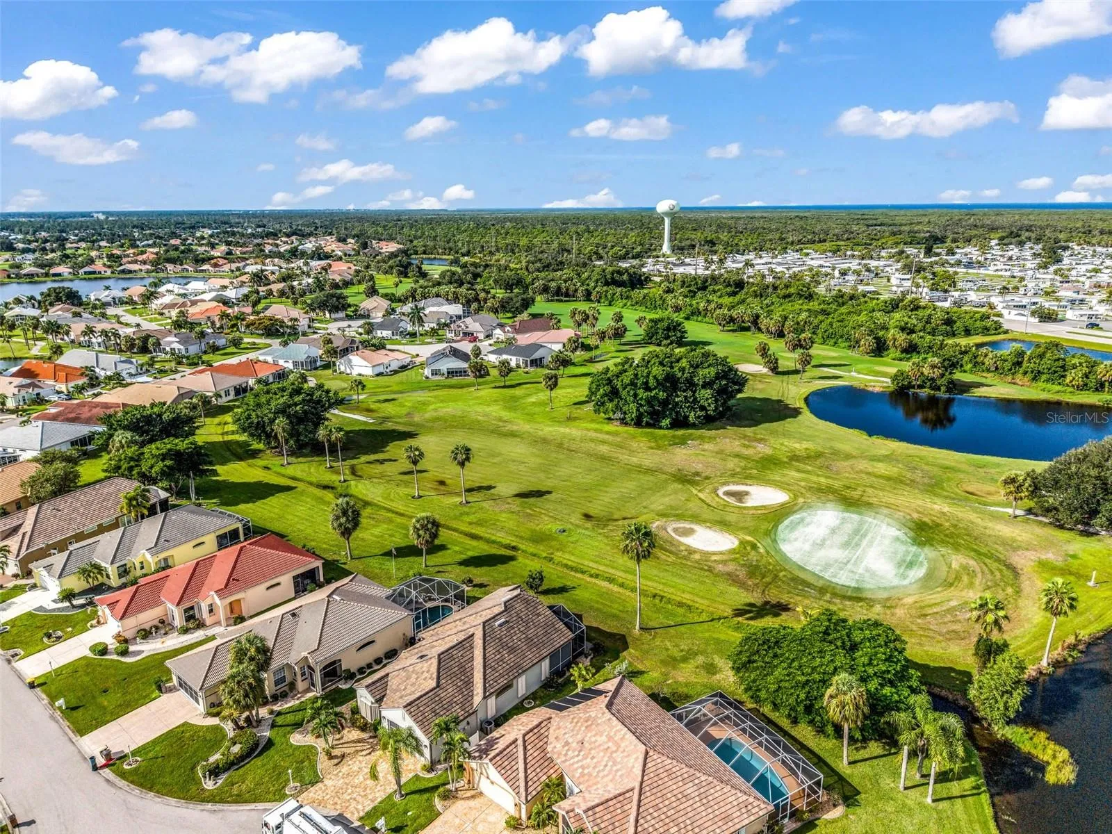 Golf course view