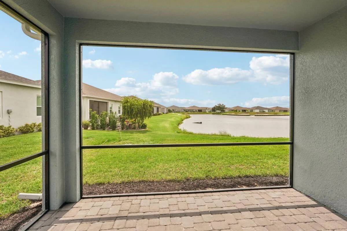 Lanai-Photo description represents the model home of same floor plan.
