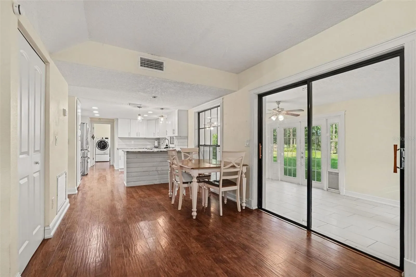 Plenty of space for a breakfast table or barstools!