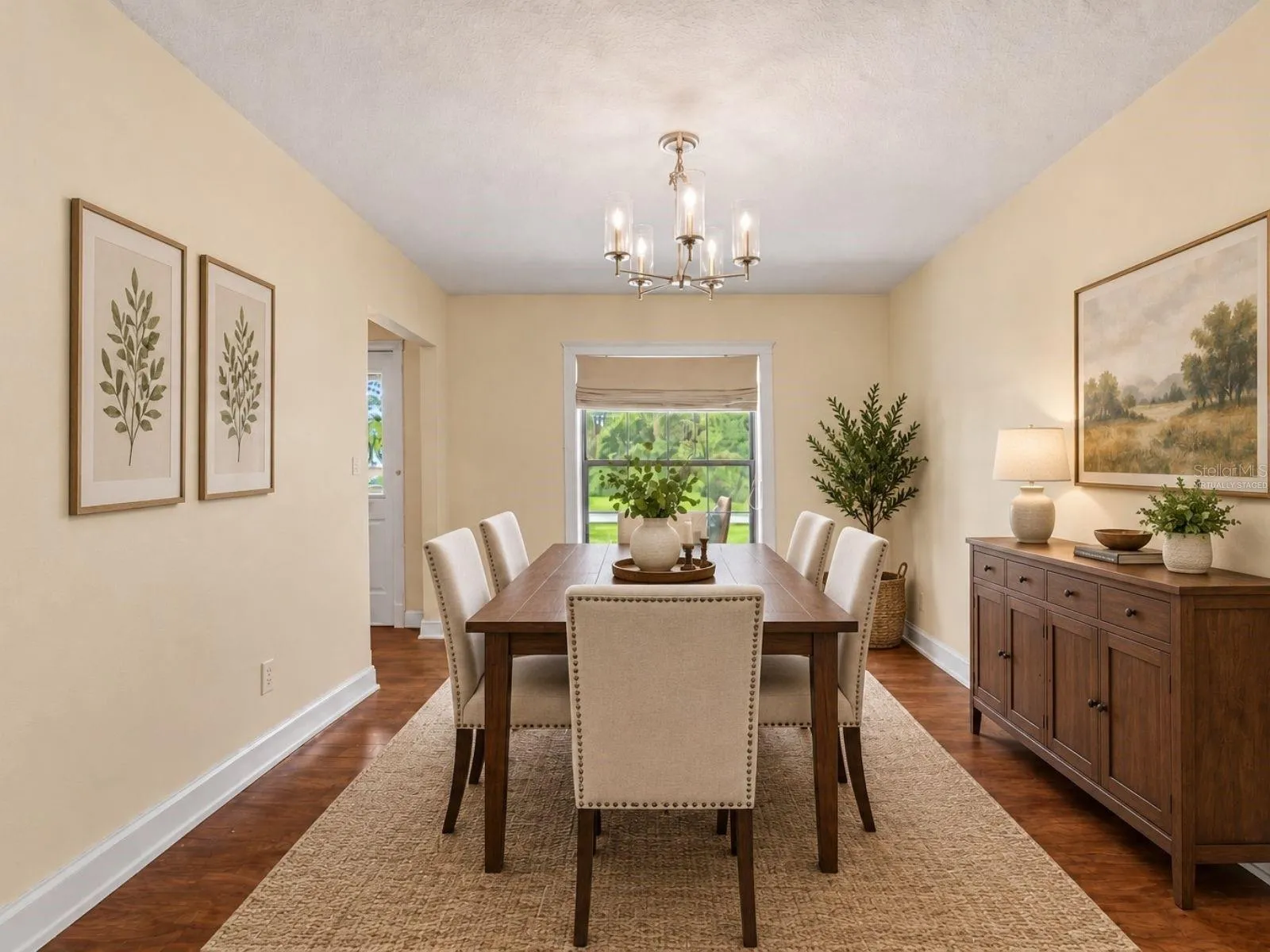 Virtually staged to show the potential of the space