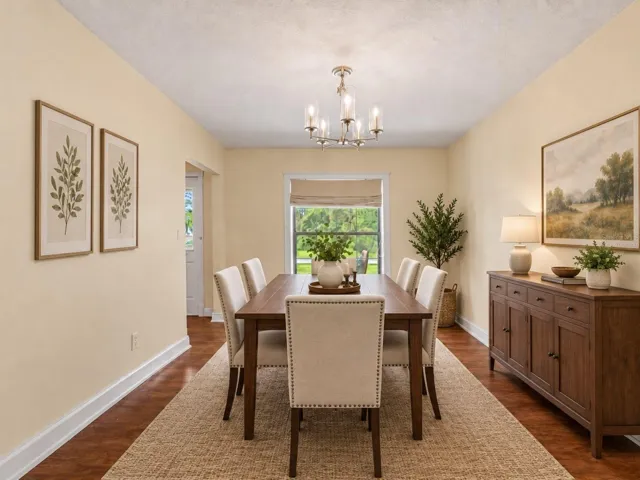 Virtually staged to show the potential of the space