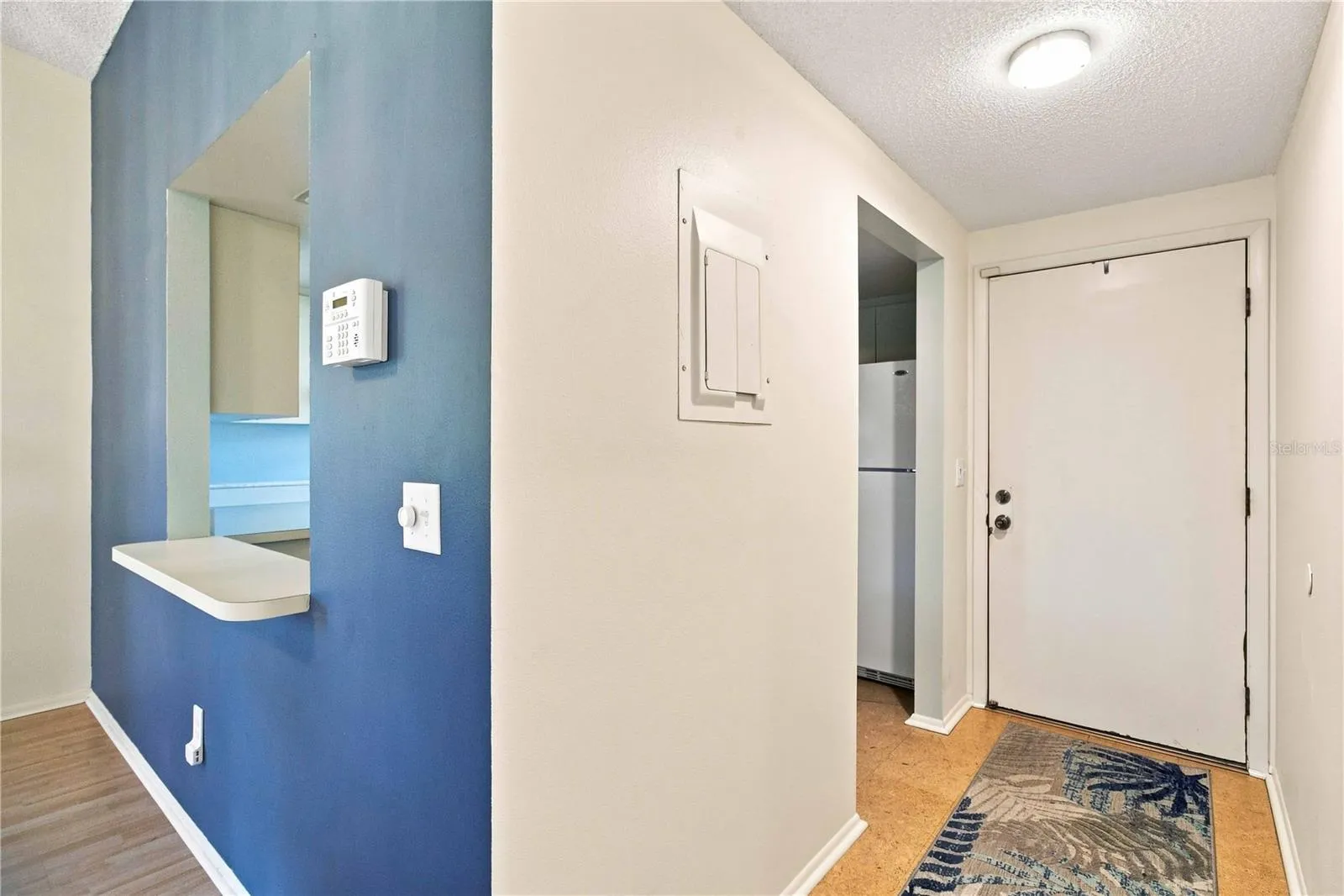 ENTRANCE WITH KITCHEN BAR